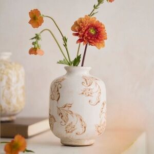 Distressed Patterned Vase